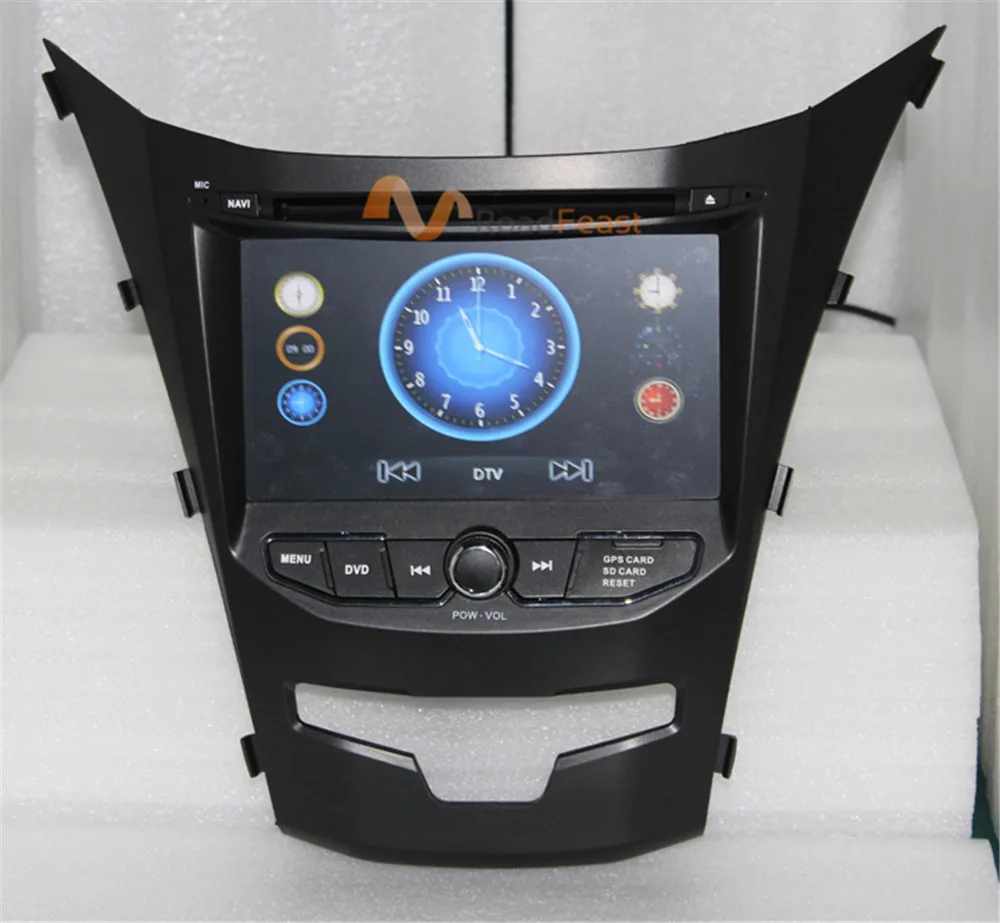 car DVD for Ssangyong Korando 2014 2015 9