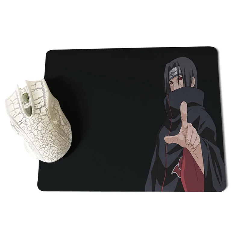 Babaite Naruto Uchiha Itachi красивый коврик для мышки в стиле аниме размер игровой 25x29