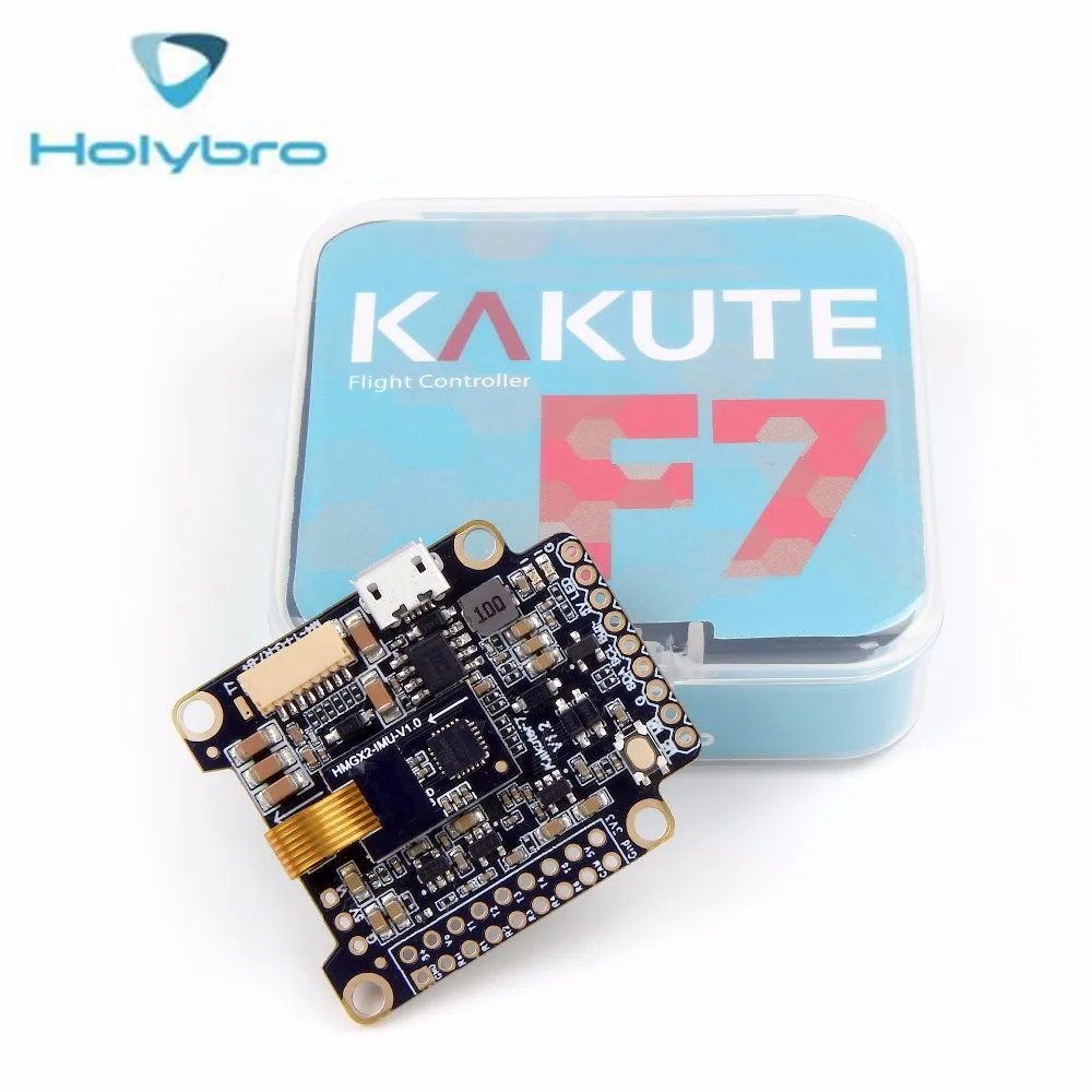 Полетные контроллеры Holybro Kakute F7 V1.5 встроенная система управления OSD поддерживает