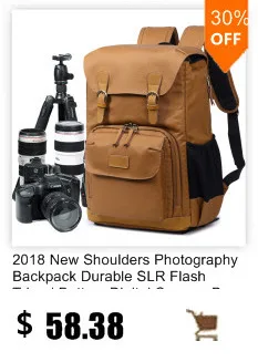 Водонепроницаемый противоударный мульти функциональные DSLR Камера сумка женская Для мужчин, сумка для ноутбука 15-дюймовый рюкзак для детей Fotografia