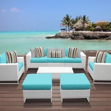 Новое поступление скидка открытый патио плетеный сад старый стиль диваны мебель