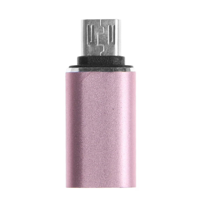 USB 3,1 Тип C женский микро USB 2,0 Тип B Мужской Разъем конвертер адаптер#221 - Цвет: RGD