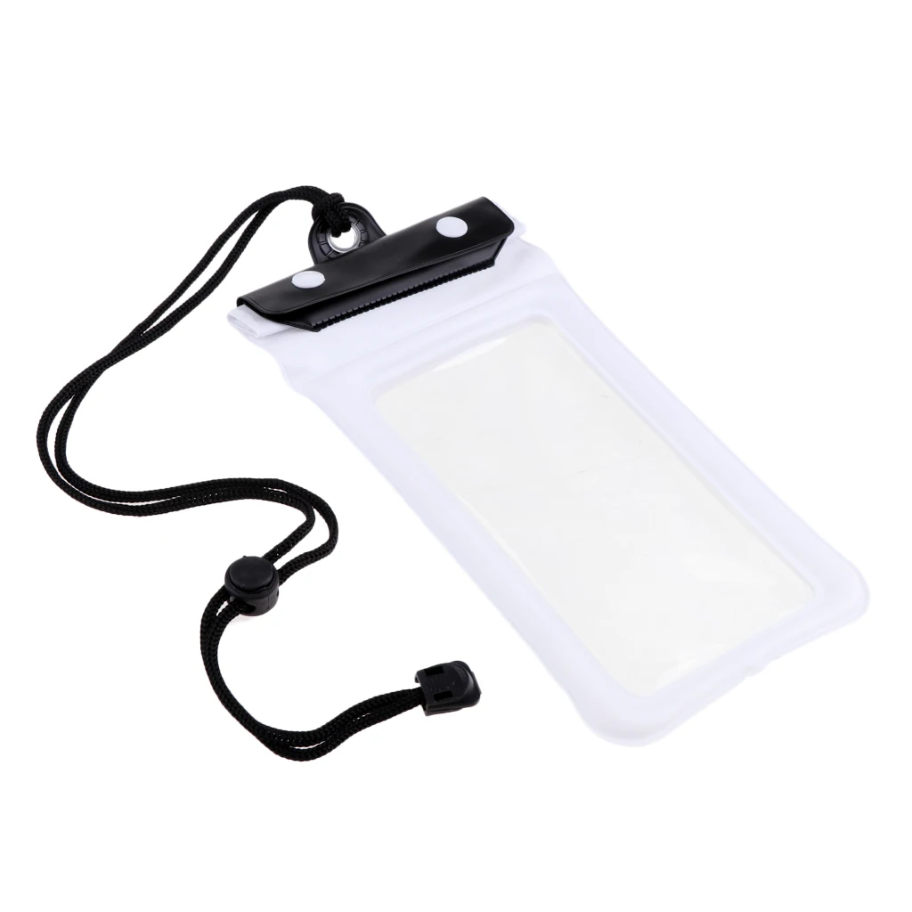 Double Locked Waterproof Phone Case Pouch Cover Holder Swimming Dive Dry Bag Fits Most Smart Phones up to 6.0