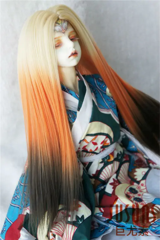JD279 1/3 SD термостойкость BJD парик краситель кукла парик