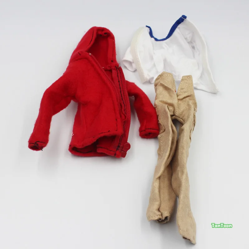 Модное пальто и штаны, костюм для 1/6 кукол, запасная одежда, сменная одежда