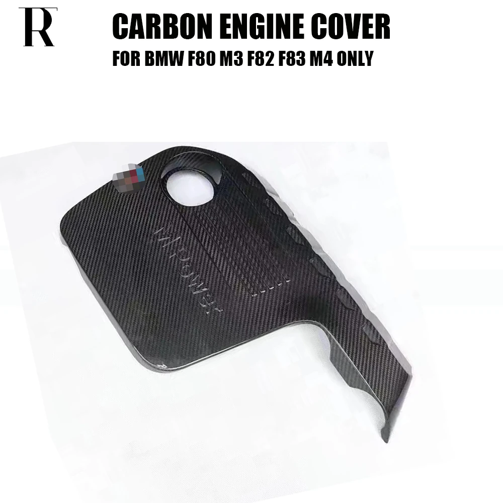 Carbon Fiber M3 M4 Engine Protect Trim Cover for BMW F80 M3 F82 M4