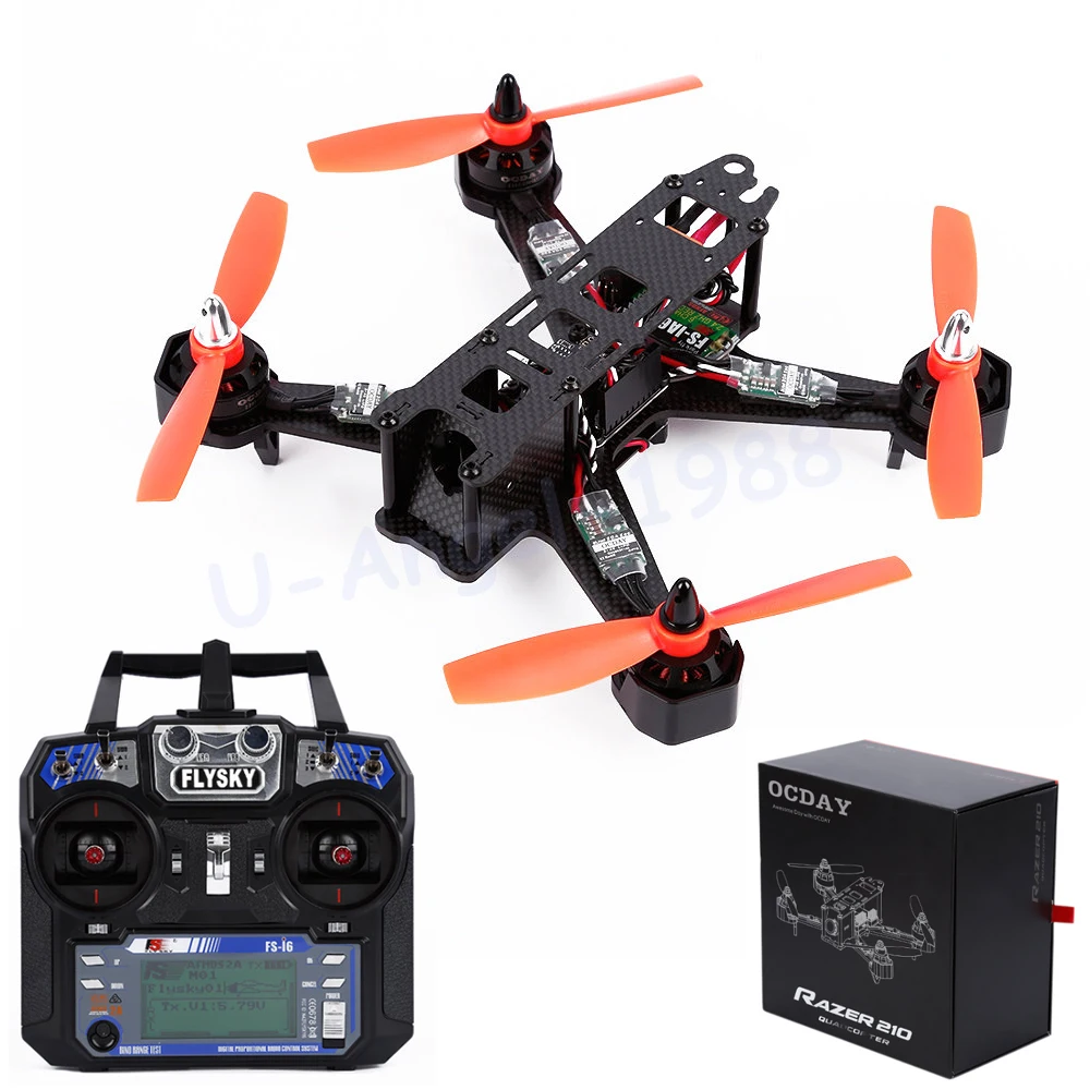 1 Set OCDAY RAZER 210 Size Full Carbon Fiber FPV Racing Drone
