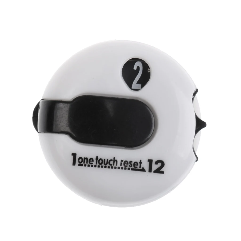 Professional Mini Golf Score Counter Scorekeeper Scoring Tool Clip On Glove or Bag Colorful Outdoor Sports Golf Accessories Gift