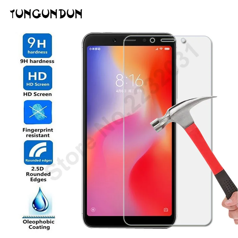 

Xiaomi Redmi 6 6A Pro Glass Screen Protector Premium Film for Xiomi Redmi 3S 4 Pro 4X 5 8 SE Mix 2S A1 Tempered Glass