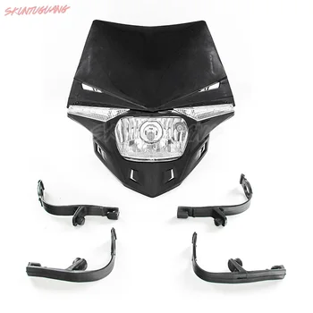 

Motorcycle Headlight Dirt bike Offroad Headlamp Cover Modified Accessories Mask Fairing Light For Motorcycle KTM SX EXC XCF SXF
