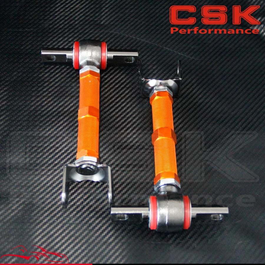 

2pcs Rear Camber Control Arm Kit 01-05 Civ ic EM EP3/02-06 Acu ra RSX DC5 GOLD