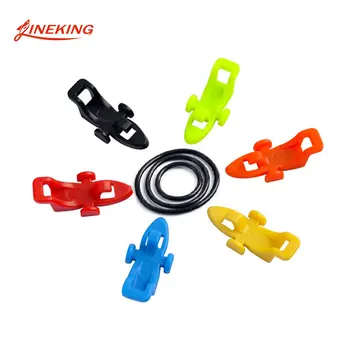 

6Set/Plastic Fishing Hook Secure Keeper Holder Lure Accessories Fishing Rod Bait Casting Tool Jig Hooks Safe Keeping