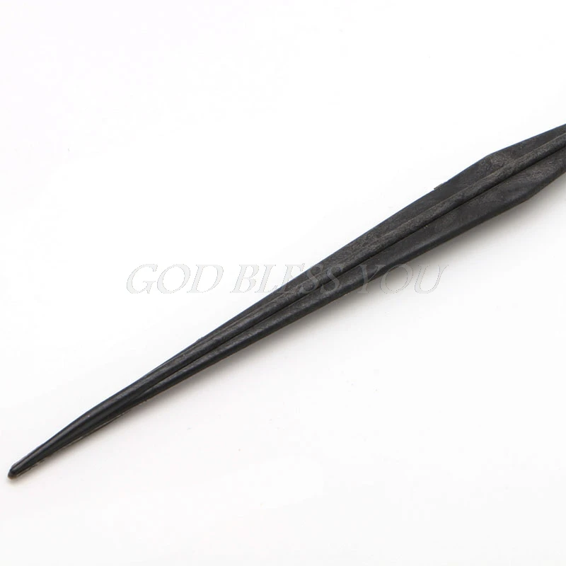 2Pcs Ponytail Creator Plastic Loop Styling Tool Black Topsy Pony Tail Hair Braid