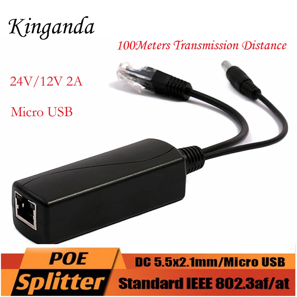 24V To 12V Active Isolated Poe Splitter Ieee8023Afat Waterproof Gigabit 2A Micro Usb For Raspberry Pi huismerk kopen in de aanbieding 24V To 12V Active Isolated Poe Splitter Ieee8023Afat Waterproof Gigabit 2A Micro Usb For Raspberry Pi huismerk kopen in de aanbieding