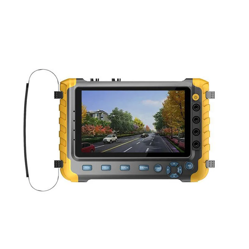 4 IN 1 CCTV Tester 5 Inch LCD 5MP HDMI VGA Input AHD TVI CVI Analog Security Camera Tester Monitor Audio Input Test