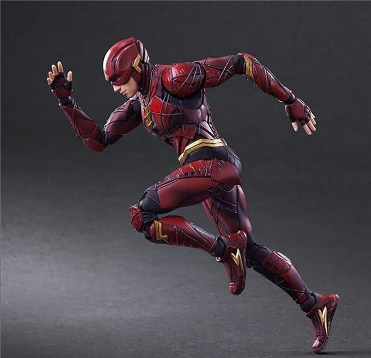 

PLAY ARTS Justice League Flash DC Super Hero 25cm Action Figure Model Toys