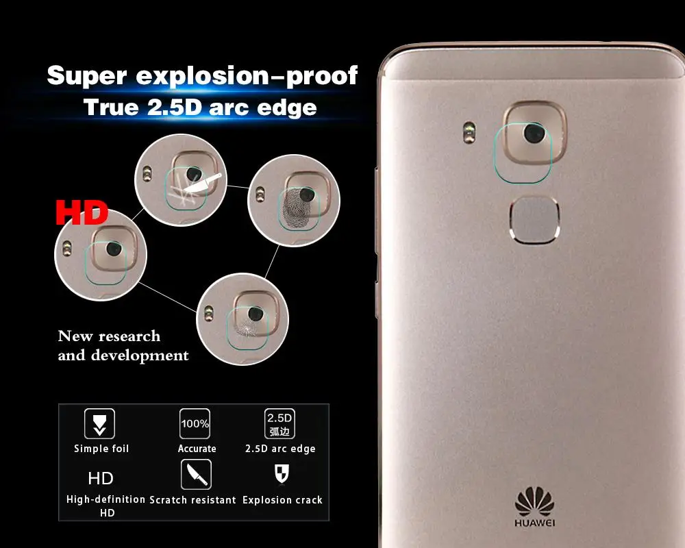 Оригинальная задняя камера объектив пленка из закаленного стекла для Huawei Maimang 5 MLA