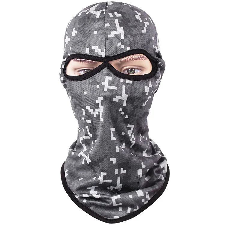 S97 камуфляжная маска для лица быстросохнущая охотничья маска для тактических игр, головной убор, закрывающий лицо Балаклава для активного отдыха на велосипеде зимняя теплая маска для лица шапка