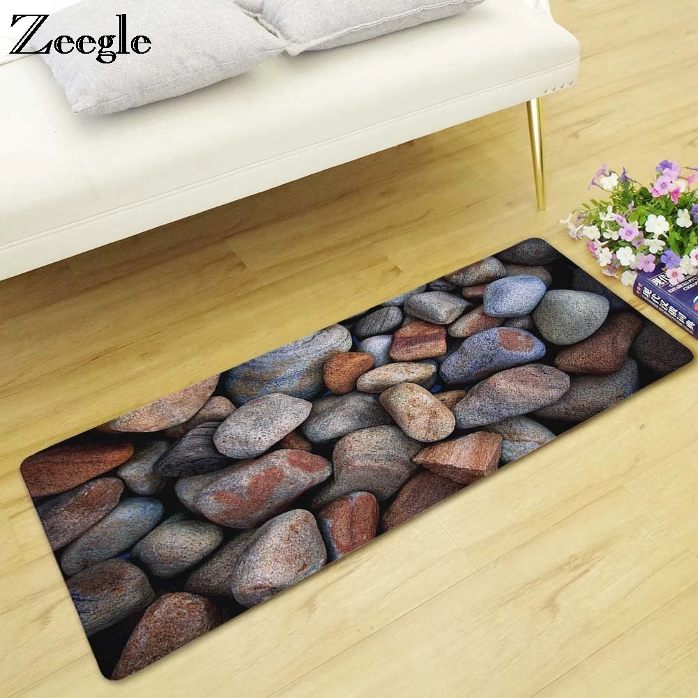 Zeegle Cobblestone коврики для прихожей для гостиной спальни прикроватные коврики анти-слип диван стол коврики кухонные коврики