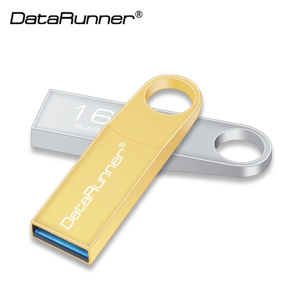 DataRunner Usb 3 0 USB флеш накопитель металлический 16 ГБ 32 64 Гб внешний Флешка 128 флэш диск