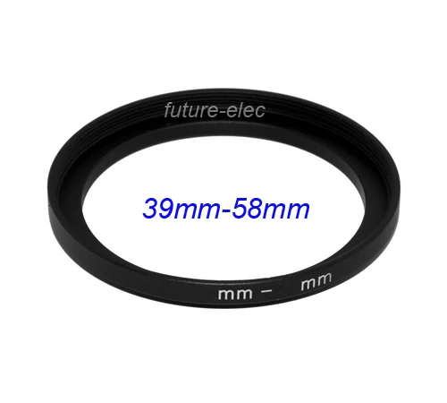Adaptador 39-58mm ring 39mm-58mm adaptador filtro 39-58 mm