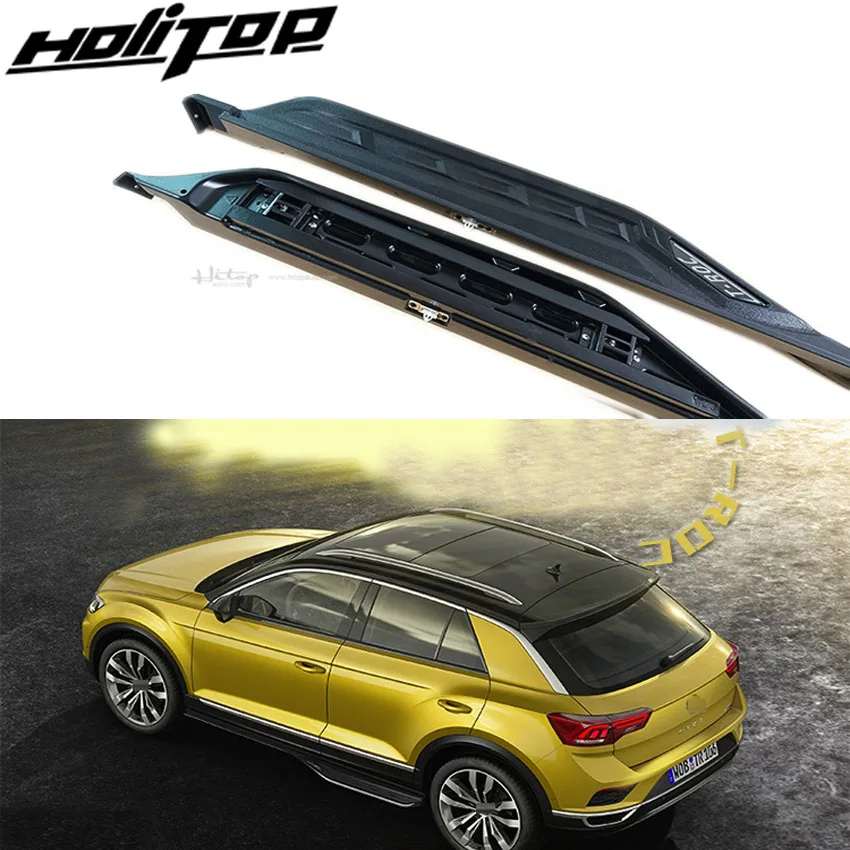 New arrival nerf bar foot board steps for Volkswagen T-ROC OE model.ISO9001 factory wholesale price free shipping to Asia | Автомобили и