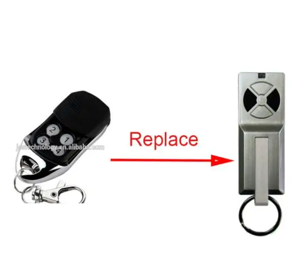 

The remote replace for Chamberlain TX2REV TX4REV remote control for ML510EV, ML700EV and ML1000EV very
