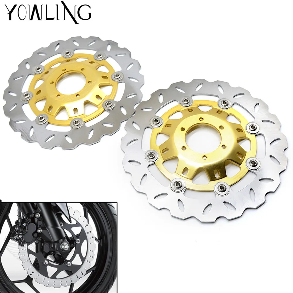 Motorcycle CNC Front Floating Brake Disc Rotor For Honda CB400 1992 1993 1994 1995 1996 1997 1998 VTEC400 1999-2010 CBR250 цена Motorcycle CNC Front Floating Brake Disc Rotor For Honda CB400 1992 1993 1994 1995 1996 1997 1998 VTEC400 1999-2010 CBR250 цены онлайн