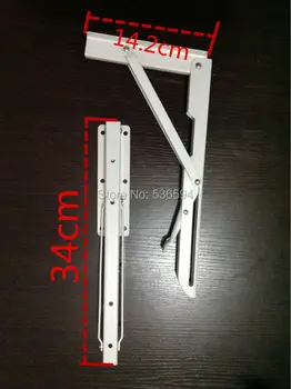 

mount table mount wall table folding bracket Goods rack A-frame Rv folding table 34cm long
