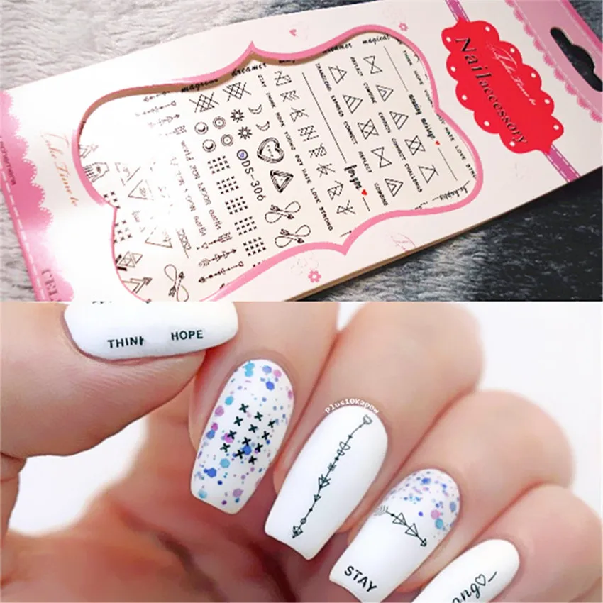 

1 Sheet Nail Art Water Decals Flower Floral Nail Manicure Transfer Stickers Manicure Art Tip Nail Art Accessories DIY Decoration