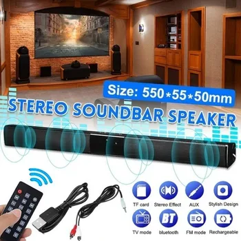 

2020 Luxury Upgrade TV Home Theater Soundbar Wireless Bluetooth Soundbar Speaker+ Remote Control bluetooth wireless speakers