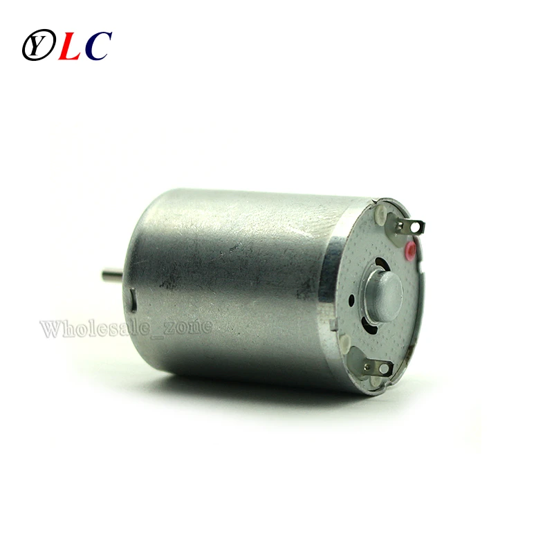 

8500RPM to 20700 RPM Original Assembled Bearing 370 Carbon Brush Motor Large Torque 6-30V DC Motor RK-370CC-14230