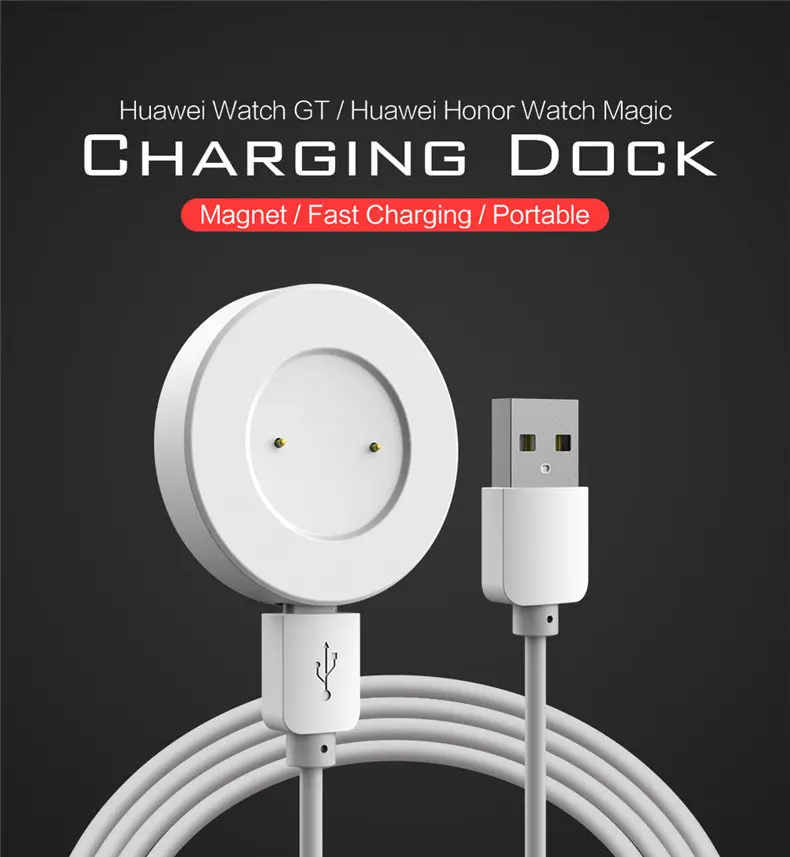 Зарядные устройства для умных часов huawei GT 2 Honor Magic портативная док-станция SIKAI для GT dream Магнитная Быстрая зарядка