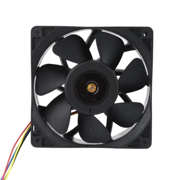 

6000RPM DC12V 2.7A Miner Cooling Fan 4-Pin Connector Brushless Replacement Cooler For Antminer Bitmain S7 S9 Easy Installation