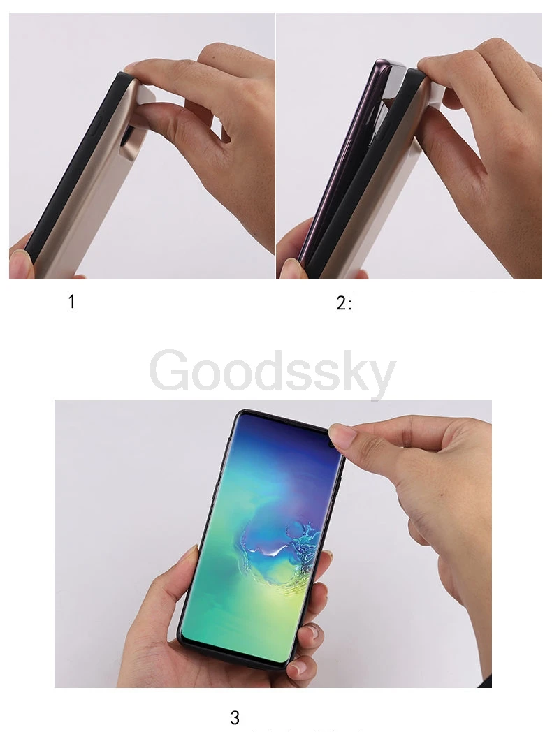 Case de Energia para Samsung Carregador de Bateria à Prova de Choque Galaxy Plus S10e Ultra Nota 10 Mais 8 9 Case Usb Power Bank s8 s9 S10 S20 20 Cheap Estojos p carregador de bateria