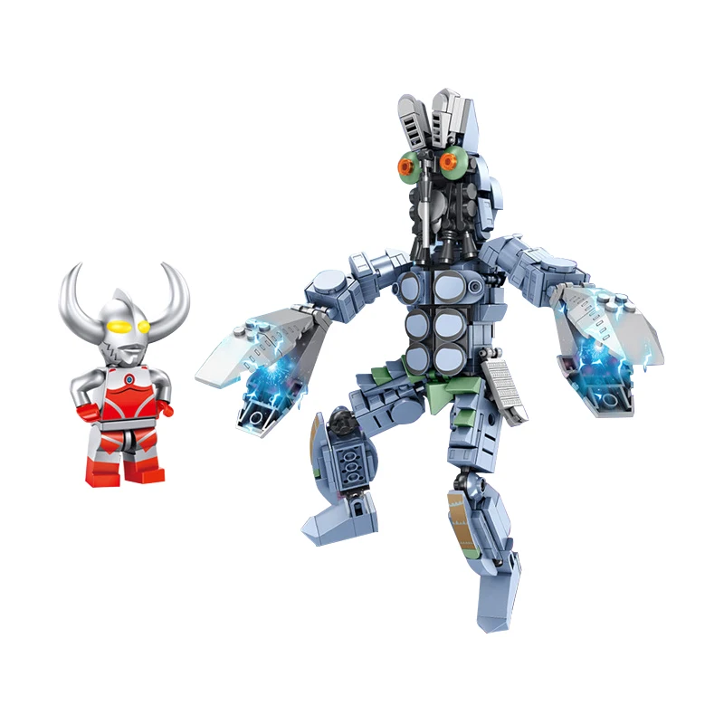 

Legoing Creator Robot Ultraman Monster 384Pcs Bricks Models Building Blocks Toys for Children Legoings Robots Creators 690003B