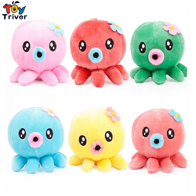 

Wholesale 100pcs cartoon octopus doll mobile phone key chain pendant plush toys wedding birthday party cheap gift Triver Toy