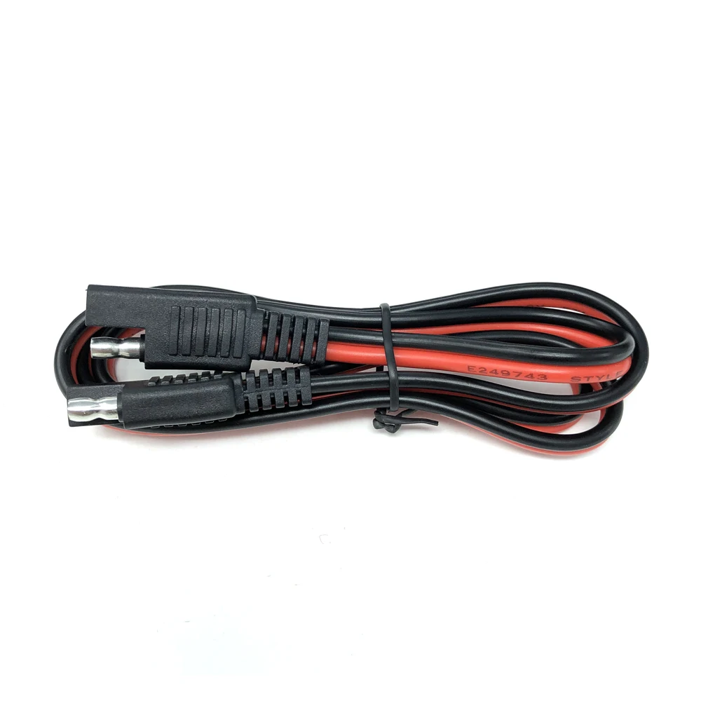 14AWG 100 см 12V SAE Быстрая отсоединительный кабель-удлинитель шнура Батарея Зарядное устройство Кабельные соединители Удлинительный кабель для зарядки
