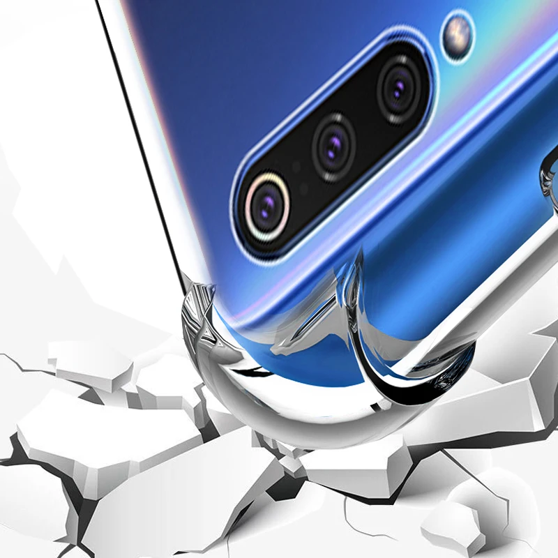Прозрачный чехол YUETUO для телефона xiaomi mi 9 se mi9 9se mi9se s силиконовые аксессуары