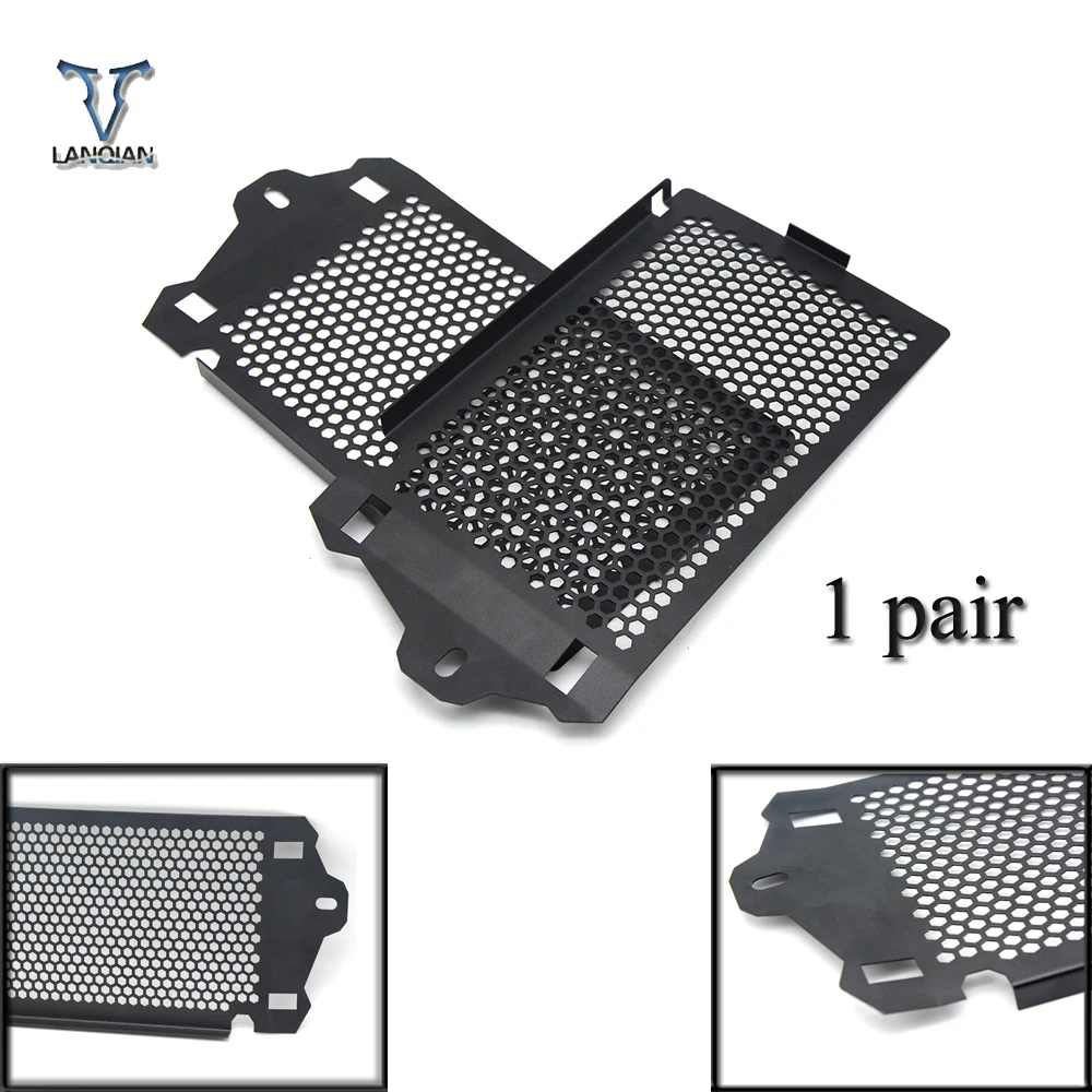 2 pieces Radiator guard FOR BMW R1200GS Adventure 2013-2015 2016 2017 LC Water cooled Moto Radiator Grille Guard Cover Protector