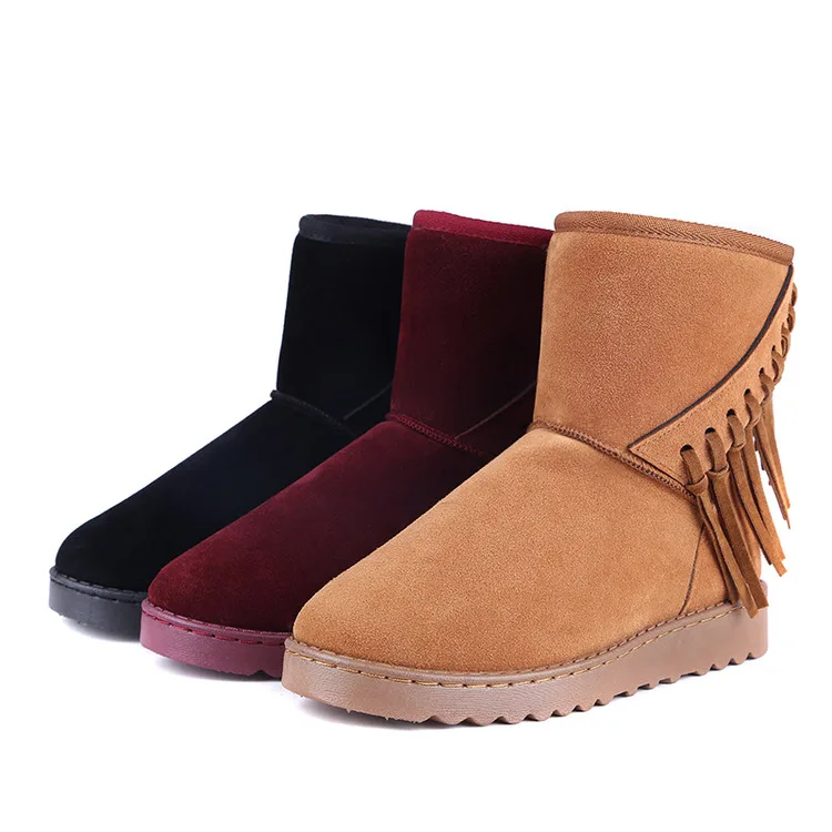 2015 women Snow boots Fashion Branded Suede Warm W...
