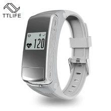 Лидер продаж TTLIFE модный бренд Bluetooth Музыка Спорт Смарт Часы Браслет Шагомер фитнес-монитор сердечного ритма хороший