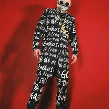 Мужской модный принт хип-хоп длинный Повседневный блейзер мужской тонкий жакет подходит для костюма вечерние костюмы на заказ
