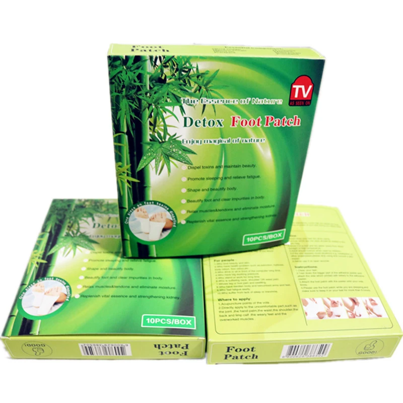 

5 boxes=(50pcs patches+50pcs adhesives)/lot Detox Slimming Foot Patch Improve Sleep Disposable Foot Pads Spa