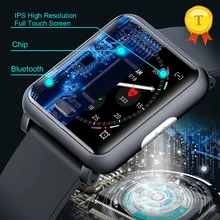 1,3 дюймов ЭКГ+ PPG монитор HR кровяное давление Smartwatch IP67 Смарт-часы для мужчин и женщин