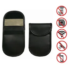 RFID Щит электромагнитный автомобильный чехол для ключей Faraday замок-клетка сигнальная Блокировка сумка для автомобиля сумка для ключей CarCard пакет