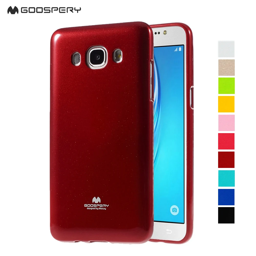 MERCURY GOOSPERY для Samsung Galaxy J3 J5 J7 2016 чехол телефона желеобразная Вспышка порошок J310 J320