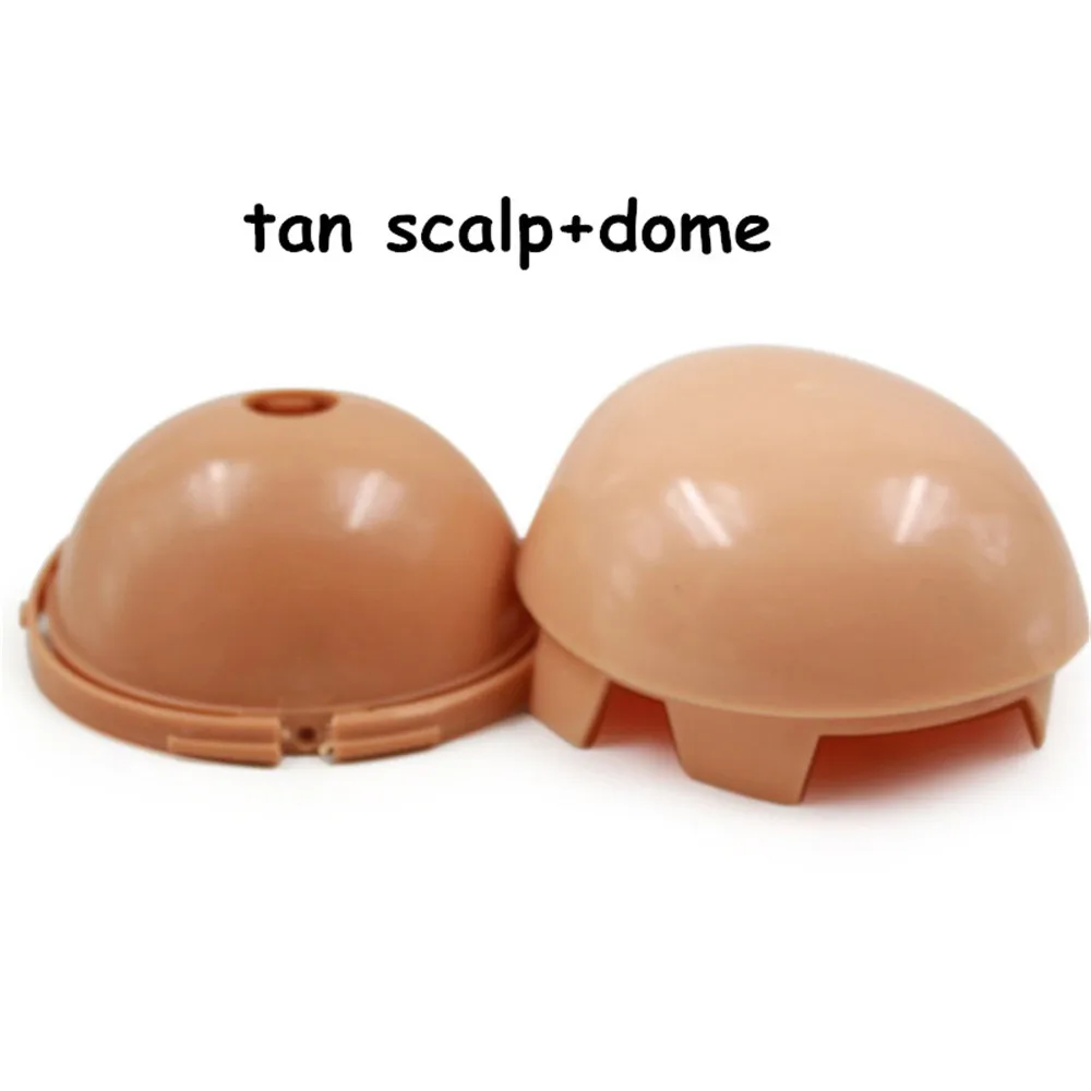 Для 1/6 Blyth dome и кожи головы 5 цветов на выбор - Цвет: Tan set