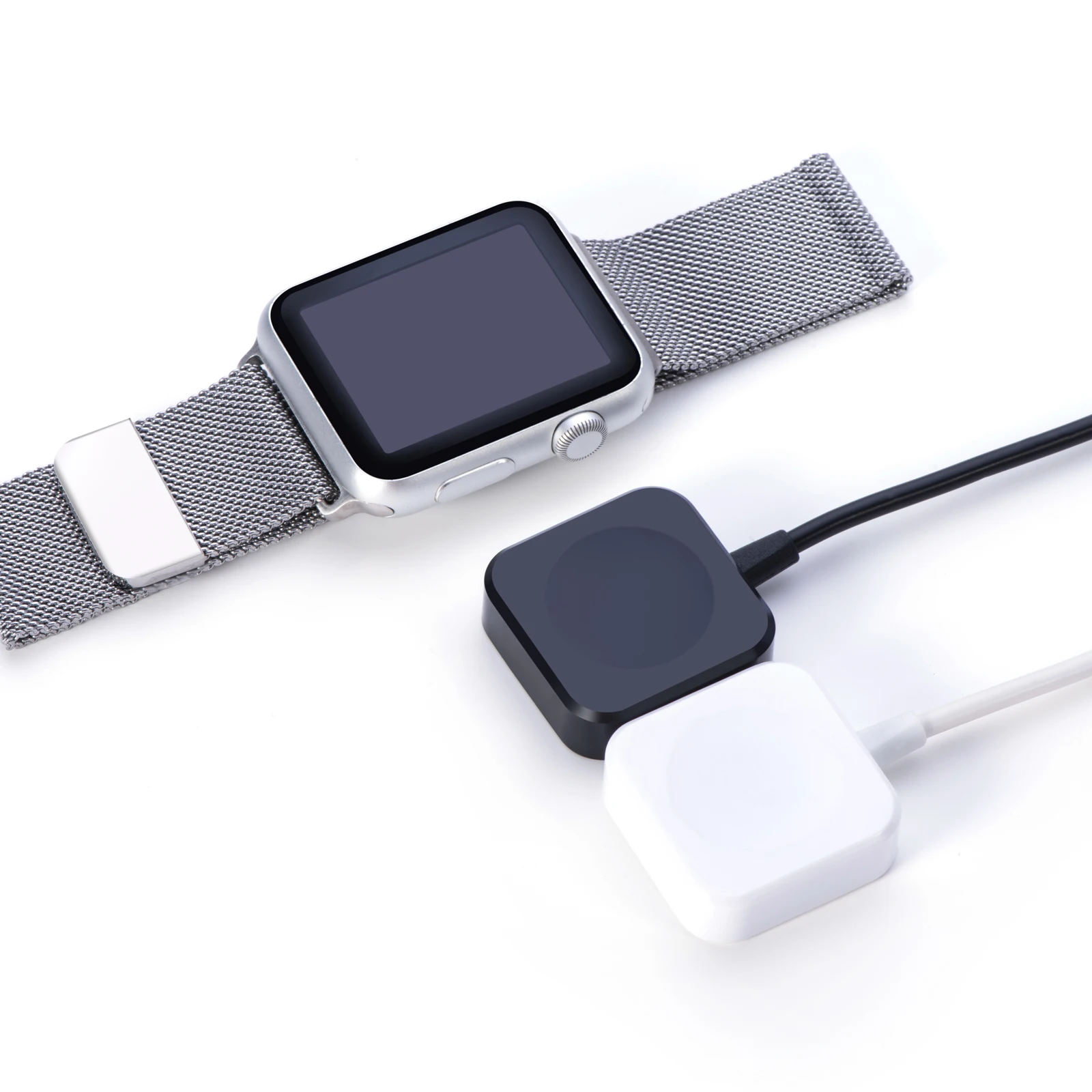 Магнитное зарядное устройство для Apple Watch USB Беспроводная зарядка для I Watch Series 4 3 2 1 зарядное устройство для часов универсальное беспроводное зарядное устройство