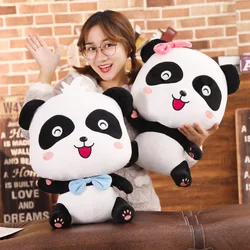 Babybus 22/35/50 Cm Lucu Panda Plush Mainan Hobi Kartun Hewan Mainan Boneka Boneka untuk Anak-anak Anak Laki-laki bayi Ulang Tahun Hadiah Natal